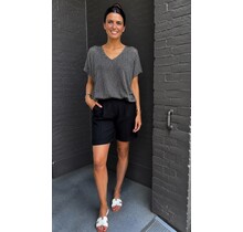 Top Simone bruin glitter