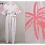 Jurk Paris wit/roze