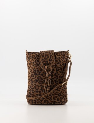 Tas Kendra Suede Panter