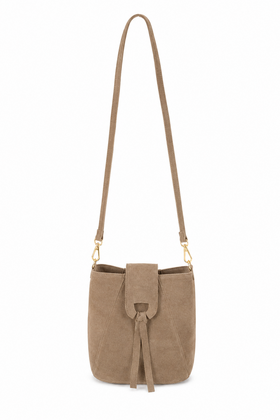 Tas Kendra Suede Taupe