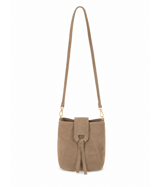 Tas Kendra Suede Taupe