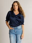 Top Doreen Blauw