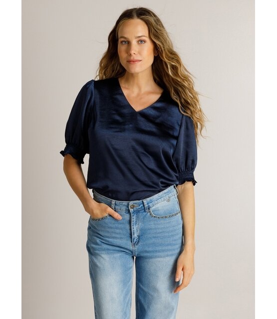 Top Doreen Blauw
