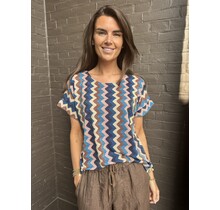 Top Margo blauw