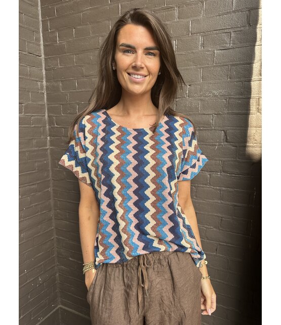 Top Margo blauw