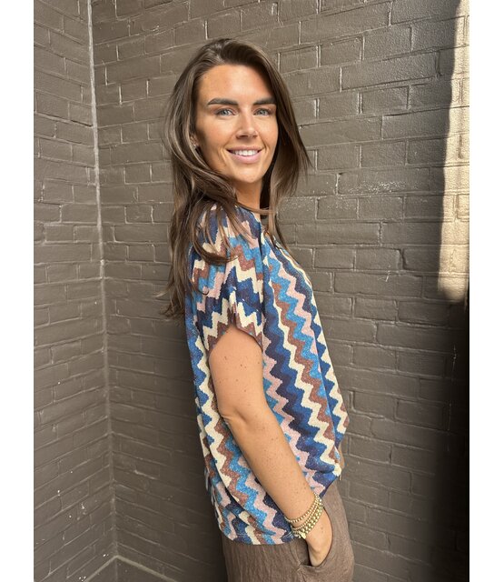 Top Margo blauw