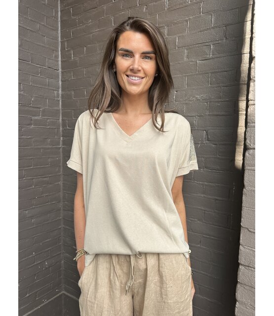 Top Glam Beige