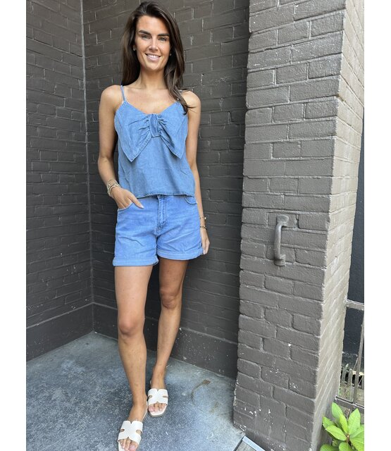 Top jeans strik