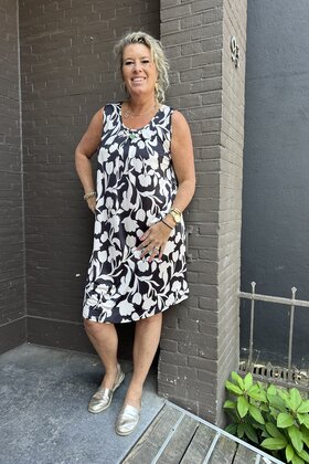 Jurk Cannes Zwart