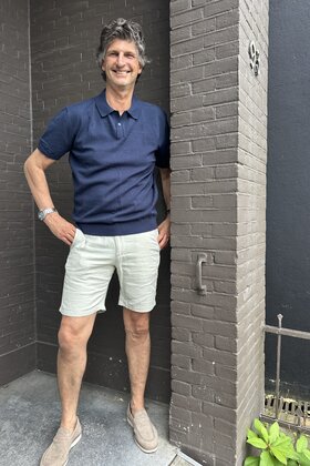 Polo Shirt donkerblauw