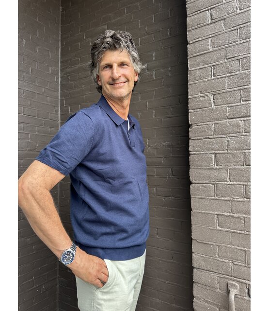 Polo Shirt donkerblauw