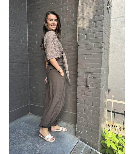 Broek Mandy Bruin