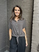 Blouse Tamar bruin