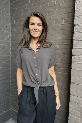 Blouse Tamar bruin