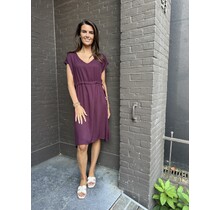 Jurk Iris Bordeaux