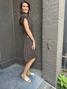 Jurk Iris Bruin