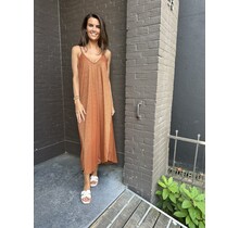 Jurk Metallic Terra