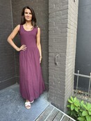 Jurk Marscha Bordeaux