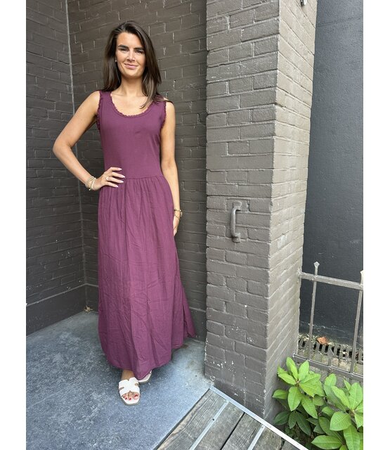 Jurk Marscha Bordeaux