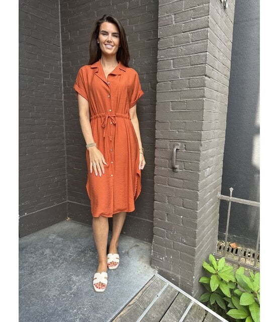 Jurk Sonja Terracotta