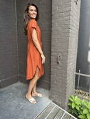 Jurk Sonja Terracotta