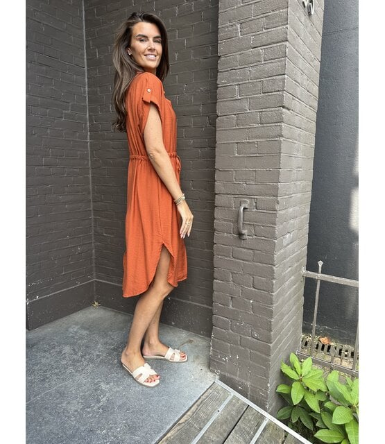 Jurk Sonja Terracotta