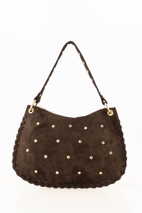 Tas Casey Suede Bruin