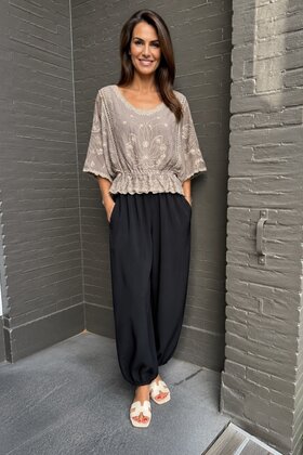 Top Lies taupe