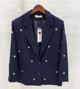 Blazer Hearts Donkerblauw