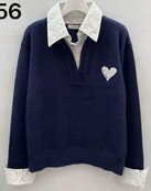 Trui Charlotte Donkerblauw