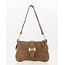 Tas Burnley suede taupe
