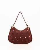 Tas Casey Suede bordeaux