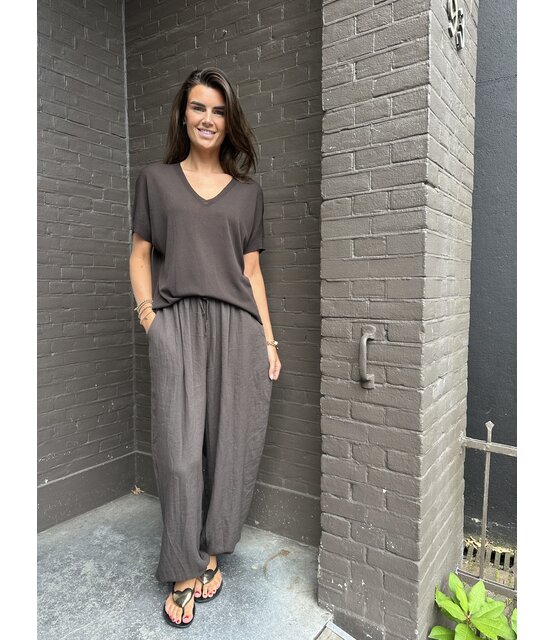 Broek Balloon Sonja Bruin