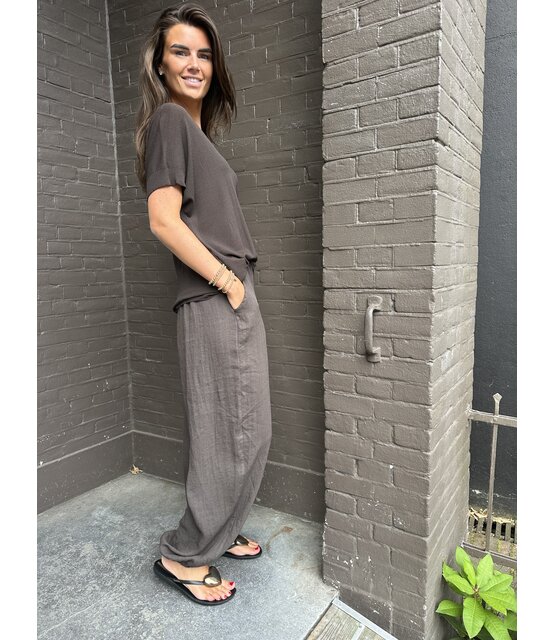 Broek Balloon Sonja Bruin