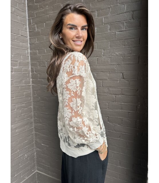 Jas Bomber Kant Beige