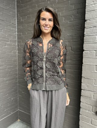 Jas Bomber Kant Bruin