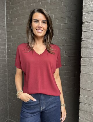 Top Romee Bordeaux