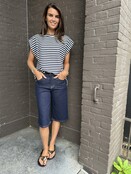 Jeans Jort Donkerblauw