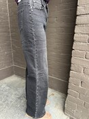 Jeans wide leg Studs Zwart