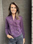 Vest Larissa Aubergine