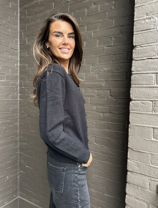 Vest Larissa Zwart