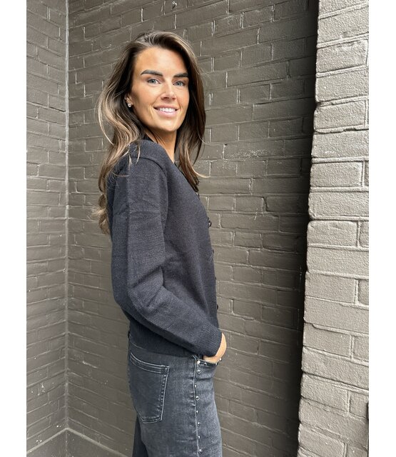 Vest Larissa Zwart