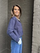 Trui Charlotte Donkerblauw