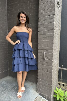 Jurk Marije Blauw