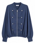 Jas Laura blauw