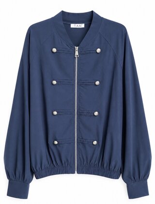 Jas Laura blauw