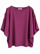 Trui Strik bordeaux