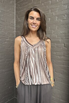 Top Valerie Taupe