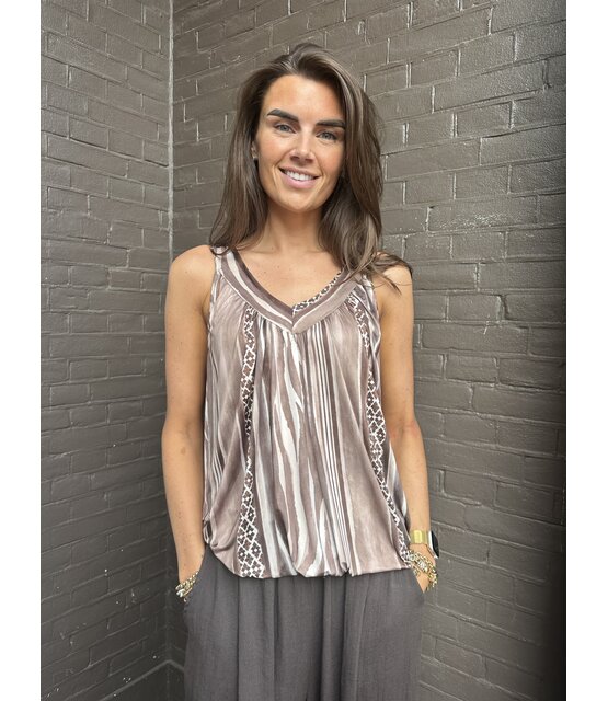 Top Valerie Taupe