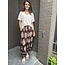 Broek Mandy Print Bruin